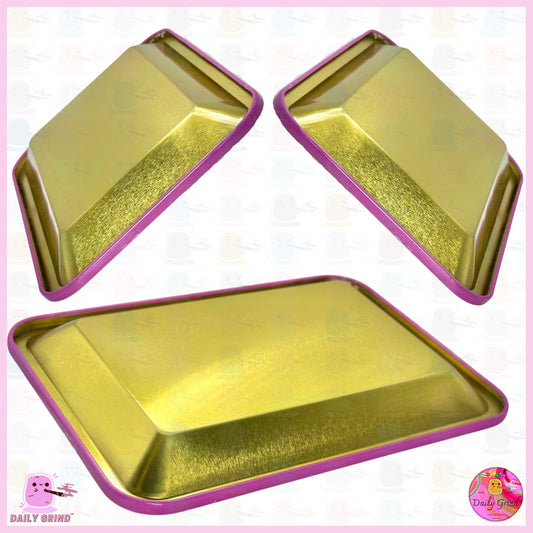 Birth Of Man Michelangelo Sistine Chapel Renaissance Cartoon Parody Funny-12x18cm Metal Tray Surface Bits Trinkets Table Tidy Gift