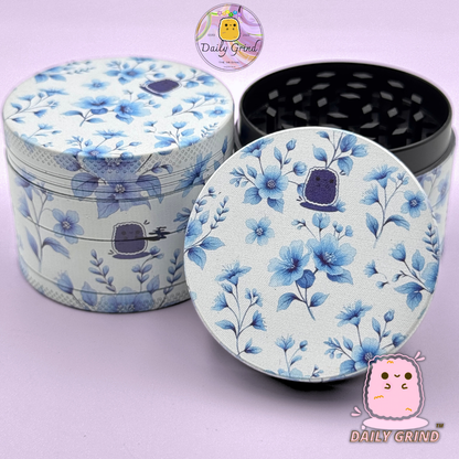Mignon œil de cristal coloré Trippy 50mm 4 pièces de haute qualité personnalisé broyeur d'herbes en métal cadeau 
