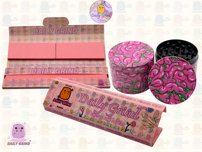 Motif Trippy coloré ondulé liquide Hallucination 50mm 4 pièces haute qualité personnalisé métal herbe broyeur cadeau 