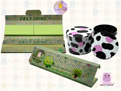 Motif Trippy coloré ondulé liquide Hallucination 50mm 4 pièces haute qualité personnalisé métal herbe broyeur cadeau 