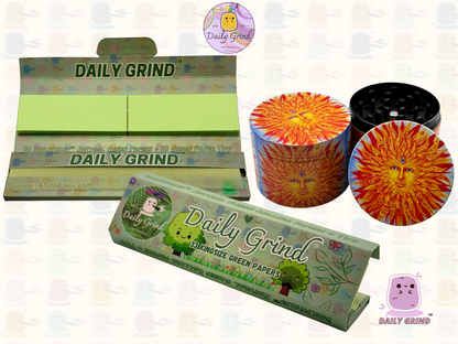 Sun God Third Eye - 50mm 4-Piece High Quality Custom Metal Tobacco Herb Grinder Gift Idea