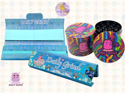 Motif Trippy coloré ondulé liquide Hallucination 50mm 4 pièces haute qualité personnalisé métal herbe broyeur cadeau 