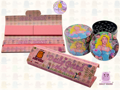 Motif Trippy coloré ondulé liquide Hallucination 50mm 4 pièces haute qualité personnalisé métal herbe broyeur cadeau 