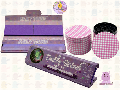 Motif Trippy coloré ondulé liquide Hallucination 50mm 4 pièces haute qualité personnalisé métal herbe broyeur cadeau 