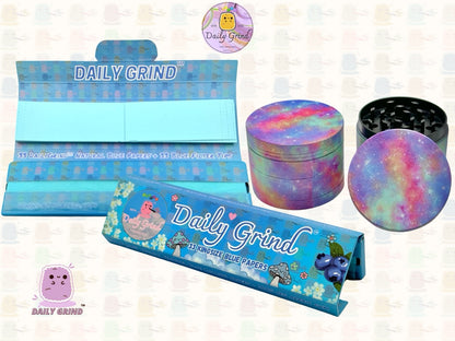 Voie lactée colorée galaxie mignonne 50mm 4 pièces cadeau de broyeur d'herbes en métal personnalisé de haute qualité 