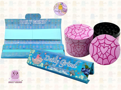 Motif Trippy coloré ondulé liquide Hallucination 50mm 4 pièces haute qualité personnalisé métal herbe broyeur cadeau 