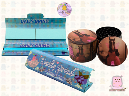 Princess Pony - 50mm Custom 4-Piece Metal Tobacco Herb Grinder - Christmas Gift