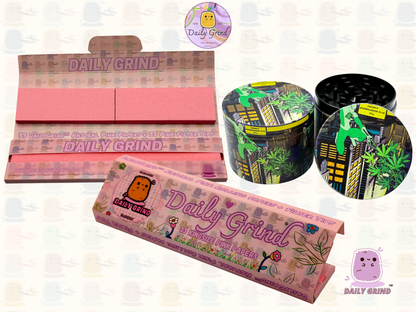 Motif Trippy coloré ondulé liquide Hallucination 50mm 4 pièces haute qualité personnalisé métal herbe broyeur cadeau 