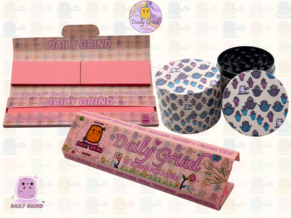 Motif Trippy coloré ondulé liquide Hallucination 50mm 4 pièces haute qualité personnalisé métal herbe broyeur cadeau 