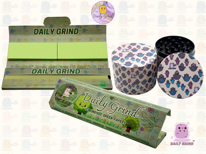 Motif Trippy coloré ondulé liquide Hallucination 50mm 4 pièces haute qualité personnalisé métal herbe broyeur cadeau 