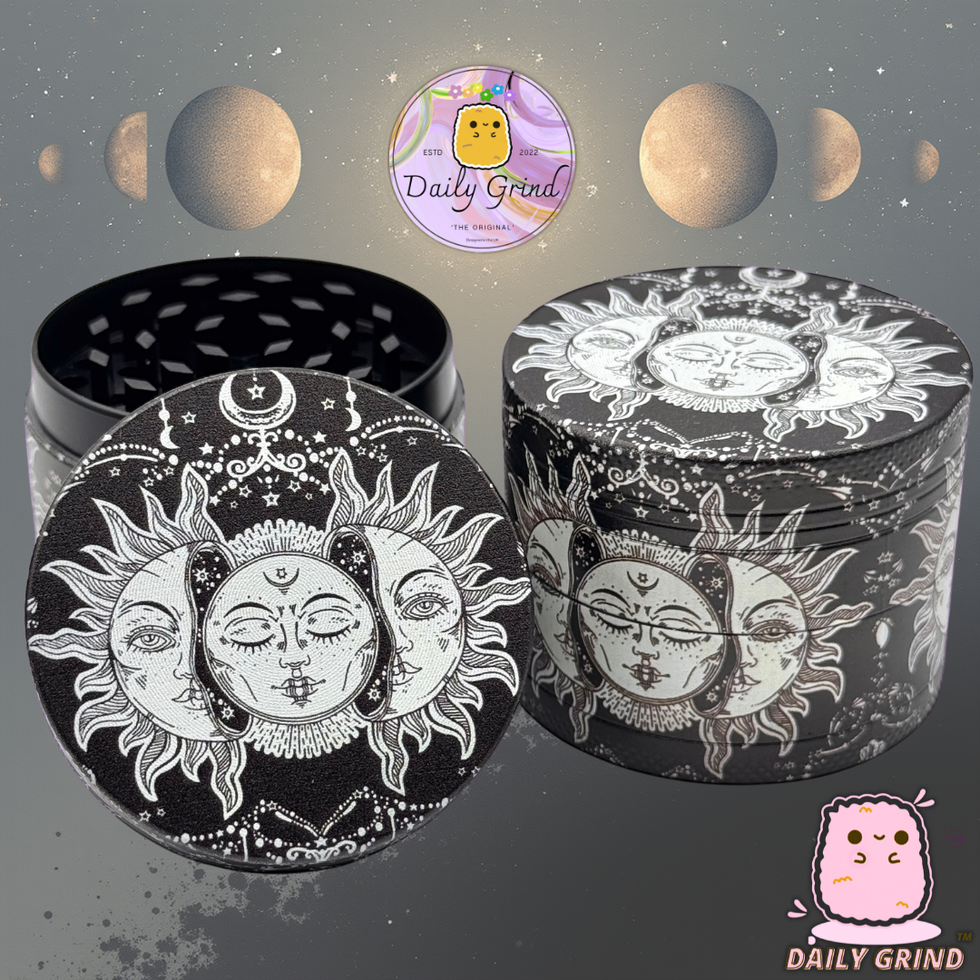 Mignon œil de cristal coloré Trippy 50mm 4 pièces de haute qualité personnalisé broyeur d'herbes en métal cadeau 