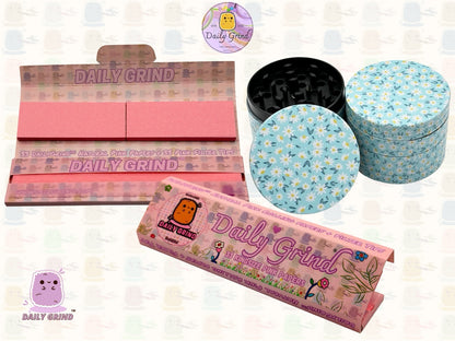 Daisy Flowers Design Cute Girls - 50mm 4 pièces de haute qualité personnalisé broyeur d'herbes en métal cadeau