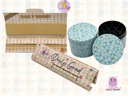 Daisy Flowers Design Cute Girls - 50mm 4 pièces de haute qualité personnalisé broyeur d'herbes en métal cadeau