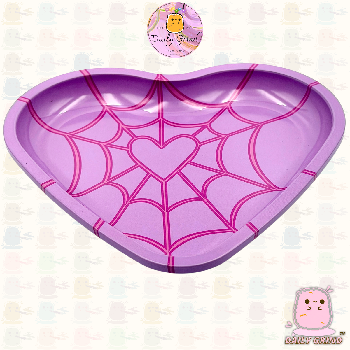 Helado Morado - Bandeja de Metal de 14x18cm para Bits &amp; Pieces, Joyas, Cristales, etc!! Idea de regalo de baratijas