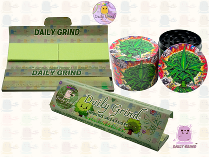 Motif Trippy coloré ondulé liquide Hallucination 50mm 4 pièces haute qualité personnalisé métal herbe broyeur cadeau 