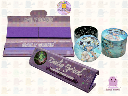 50mm Cute Fairy Girl Spiritual Nature Cute Kawaii Art - 4 parties de haute qualité en métal Herb Grinder Cadeau 