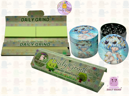 50mm Cute Fairy Girl Spiritual Nature Cute Kawaii Art - 4 parties de haute qualité en métal Herb Grinder Cadeau 