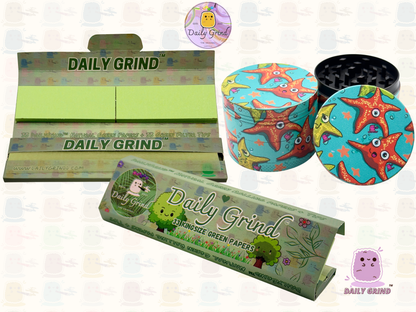 Motif Trippy coloré ondulé liquide Hallucination 50mm 4 pièces haute qualité personnalisé métal herbe broyeur cadeau 