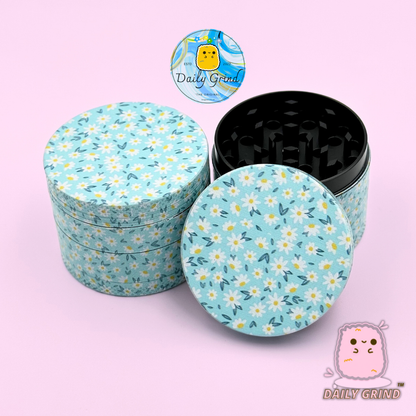 Daisy Flowers Design Cute Girls - 50mm 4 pièces de haute qualité personnalisé broyeur d'herbes en métal cadeau