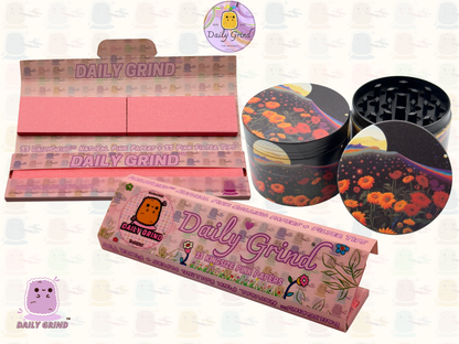 Motif Trippy coloré ondulé liquide Hallucination 50mm 4 pièces haute qualité personnalisé métal herbe broyeur cadeau 