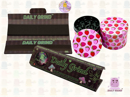 50mm Fruits Bonbons Fraise Mignon Coloré Rose Dessin Animé Juteux Fruits Saveur Conception - 4 parties Haute Qualité Métal Herb Grinder Cadeau 