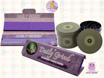 Motif Trippy coloré ondulé liquide Hallucination 50mm 4 pièces haute qualité personnalisé métal herbe broyeur cadeau 