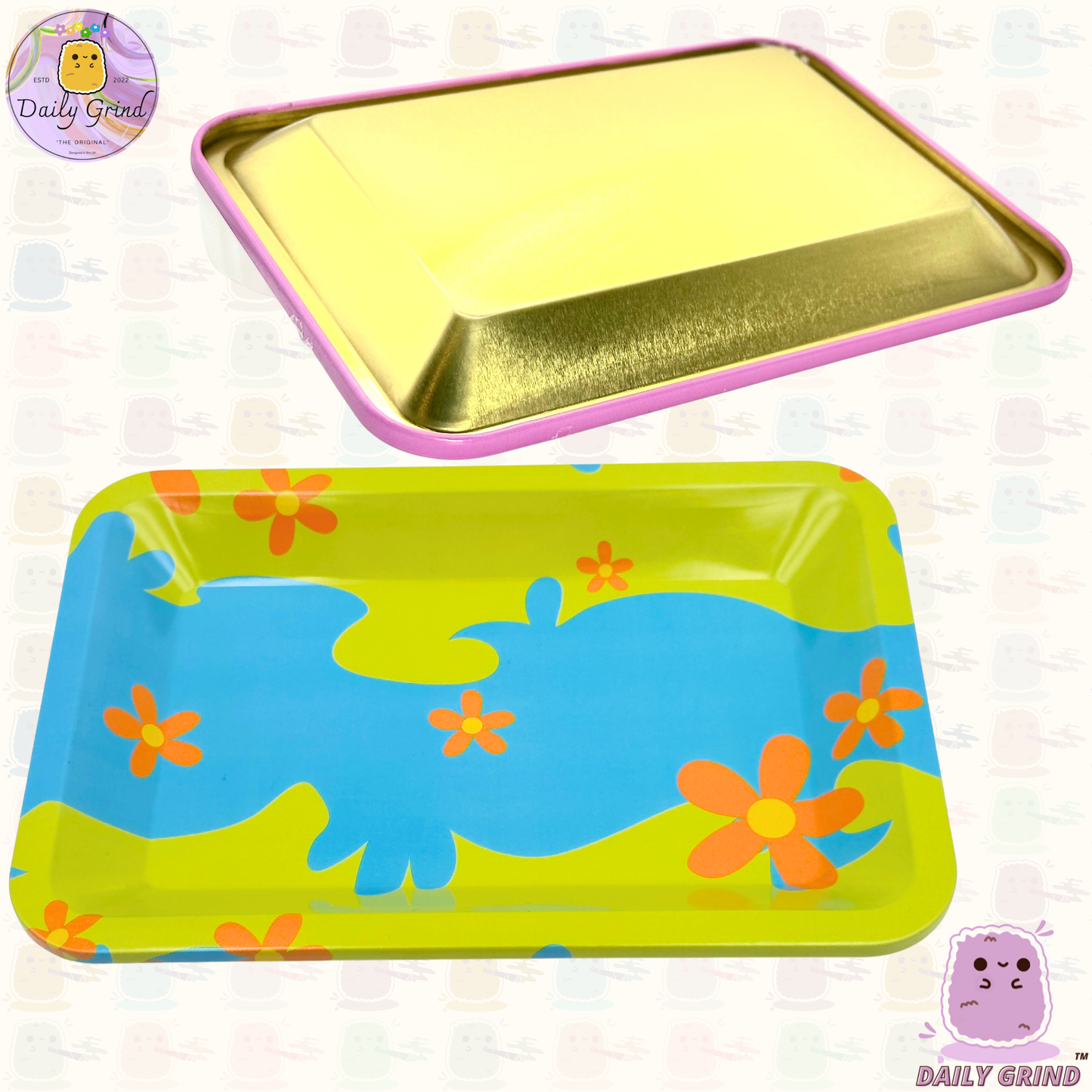 Helado Morado - Bandeja de Metal de 14x18cm para Bits &amp; Pieces, Joyas, Cristales, etc!! Idea de regalo de baratijas