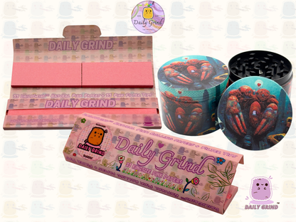 Motif Trippy coloré ondulé liquide Hallucination 50mm 4 pièces haute qualité personnalisé métal herbe broyeur cadeau 