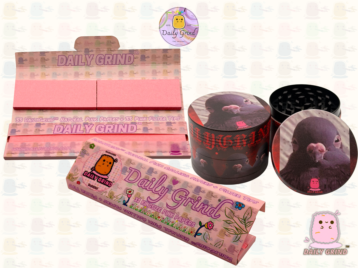 Ojo de cristal lindo colorido Trippy 50 mm regalo personalizado de alta calidad de la amoladora de hierbas de metal de 4 piezas 
