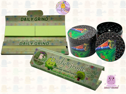 Motif Trippy coloré ondulé liquide Hallucination 50mm 4 pièces haute qualité personnalisé métal herbe broyeur cadeau 