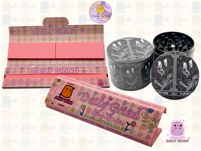 Motif Trippy coloré ondulé liquide Hallucination 50mm 4 pièces haute qualité personnalisé métal herbe broyeur cadeau 