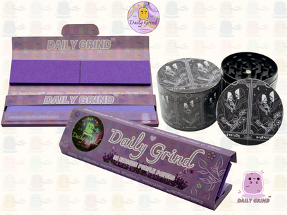 Motif Trippy coloré ondulé liquide Hallucination 50mm 4 pièces haute qualité personnalisé métal herbe broyeur cadeau 