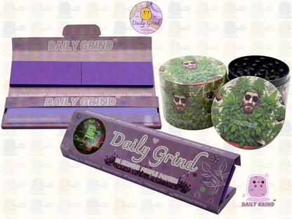 Motif Trippy coloré ondulé liquide Hallucination 50mm 4 pièces haute qualité personnalisé métal herbe broyeur cadeau 
