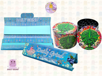 Motif Trippy coloré ondulé liquide Hallucination 50mm 4 pièces haute qualité personnalisé métal herbe broyeur cadeau 