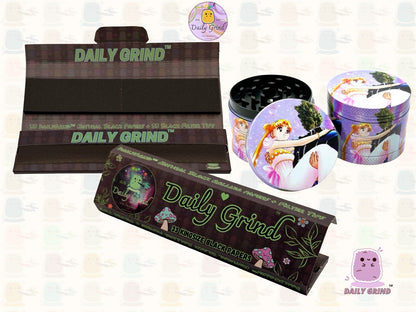 Anime drôle parodie dessin animé filles mignonnes - 50mm 4 pièces haute qualité personnalisé broyeur d'herbes en métal cadeau 