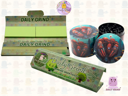 Motif Trippy coloré ondulé liquide Hallucination 50mm 4 pièces haute qualité personnalisé métal herbe broyeur cadeau 