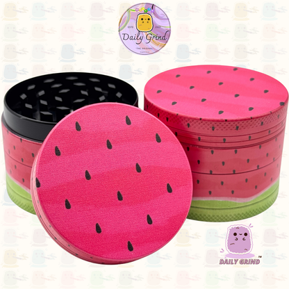 Mignon œil de cristal coloré Trippy 50mm 4 pièces de haute qualité personnalisé broyeur d'herbes en métal cadeau 