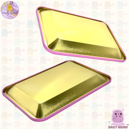 Helado Morado - Bandeja de Metal de 14x18cm para Bits &amp; Pieces, Joyas, Cristales, etc!! Idea de regalo de baratijas
