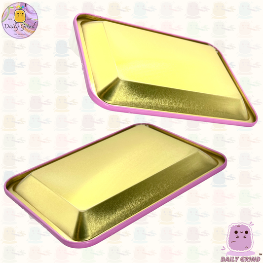 Helado Morado - Bandeja de Metal de 14x18cm para Bits &amp; Pieces, Joyas, Cristales, etc!! Idea de regalo de baratijas