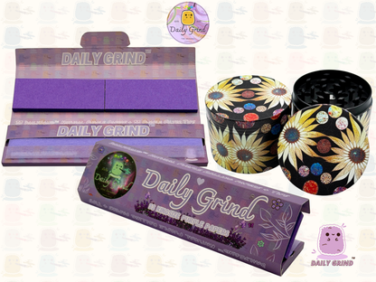 Motif Trippy coloré ondulé liquide Hallucination 50mm 4 pièces haute qualité personnalisé métal herbe broyeur cadeau 