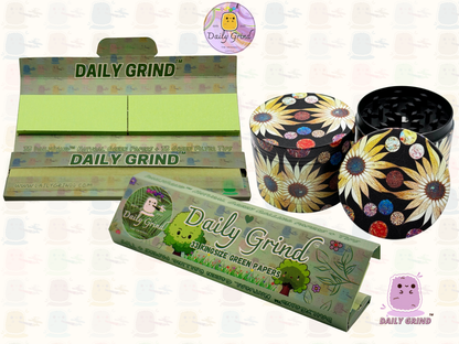 Motif Trippy coloré ondulé liquide Hallucination 50mm 4 pièces haute qualité personnalisé métal herbe broyeur cadeau 