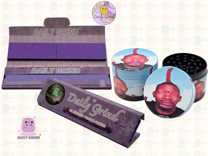 One Eyed Dude Funny - 50mm Premium 4-Piece Custom Metal Tobacco Herb Grinder Gift Idea