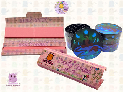 Sorcière maléfique de style méchant mignon - 50mm 4 pièces cadeau de broyeur d'herbes en métal personnalisé de haute qualité 