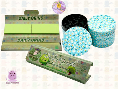 Daisy Flowers Design Cute Girls - 50mm 4 pièces de haute qualité personnalisé broyeur d'herbes en métal cadeau
