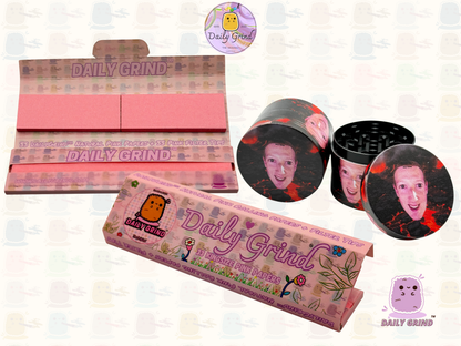 Motif Trippy coloré ondulé liquide Hallucination 50mm 4 pièces haute qualité personnalisé métal herbe broyeur cadeau 