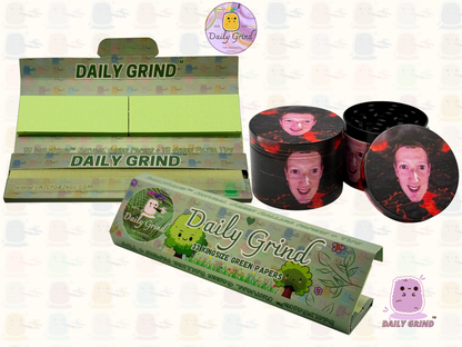 Motif Trippy coloré ondulé liquide Hallucination 50mm 4 pièces haute qualité personnalisé métal herbe broyeur cadeau 