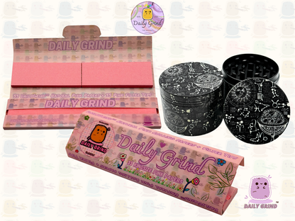 Motif Trippy coloré ondulé liquide Hallucination 50mm 4 pièces haute qualité personnalisé métal herbe broyeur cadeau 