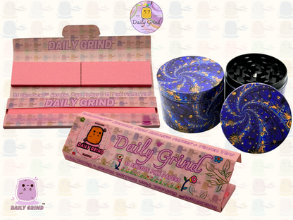 Motif Trippy coloré ondulé liquide Hallucination 50mm 4 pièces haute qualité personnalisé métal herbe broyeur cadeau 