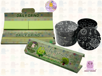 Motif Trippy coloré ondulé liquide Hallucination 50mm 4 pièces haute qualité personnalisé métal herbe broyeur cadeau 
