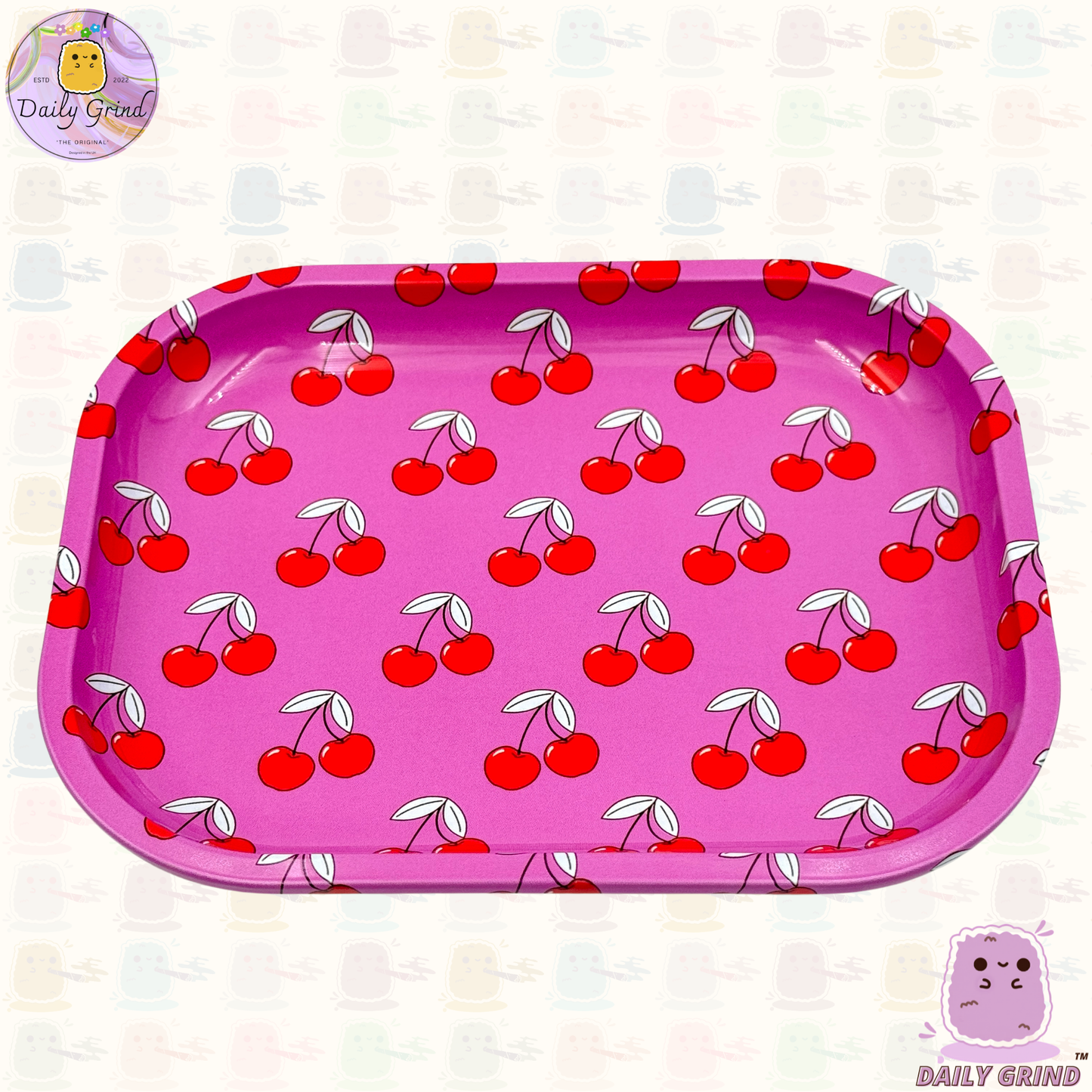Crème glacée violette - Plateau en métal 14x18 cm pour morceaux et pièces, bijoux, cristaux, etc. !! Idée cadeau bibelots